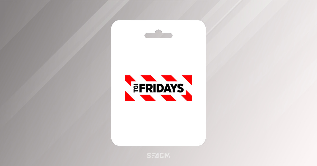 Buy TGI Fridays EGift Voucher MY Gift Card Online Shopping Store