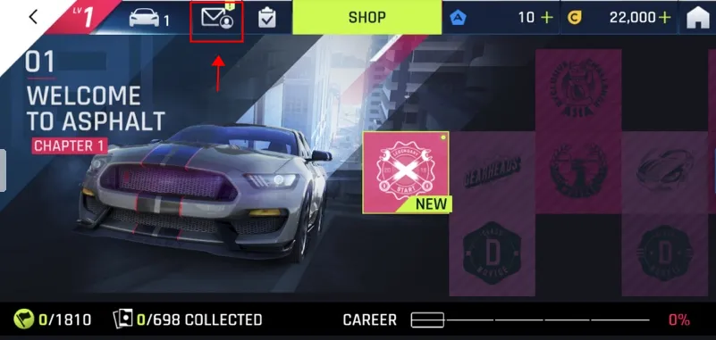 Asphalt 9: Legends, Software