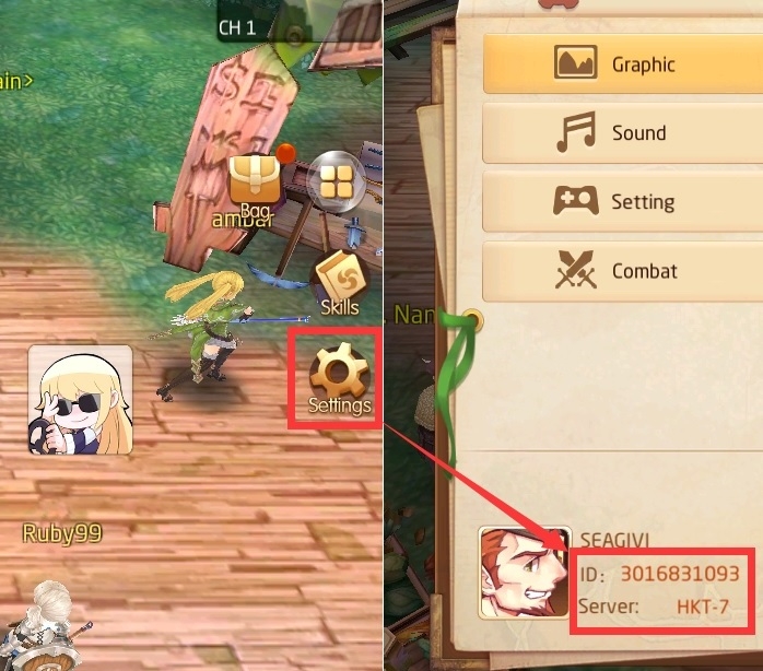How To Find Tales of Wind ToW Role ID
