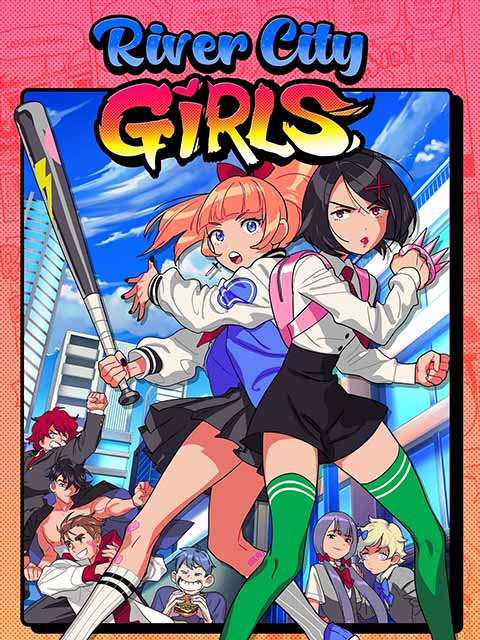 River City Girls Trading Cards set 369 370 371 372 Limited Run PS5 gold