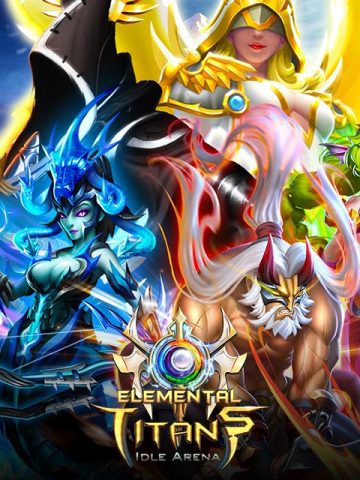 Download Elemental Titans：3D Idle Arena android on PC
