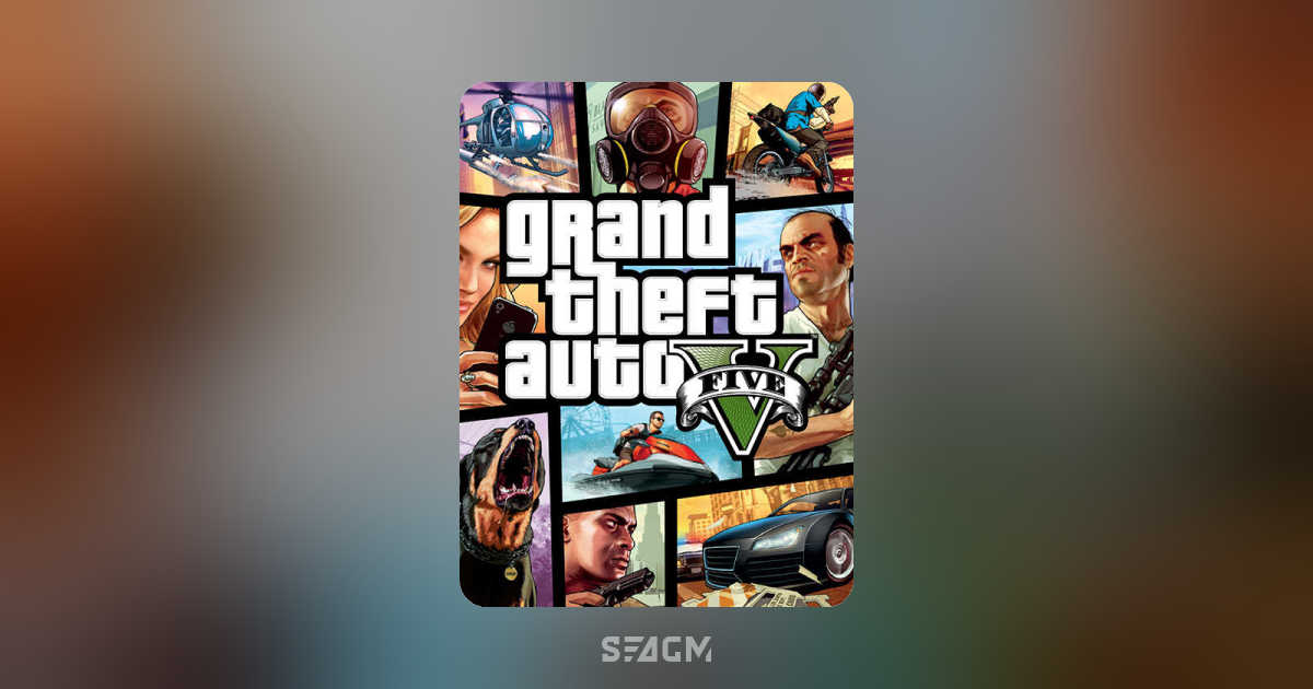 Grand Theft Auto V Available now at SEA Gamer Mall - SEAGM