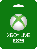 Xbox Live Gold Card (US)