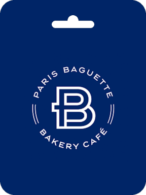 Paris Baguette Gift Card (新)