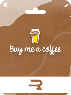 Buy Me a Coffee Gift card USD