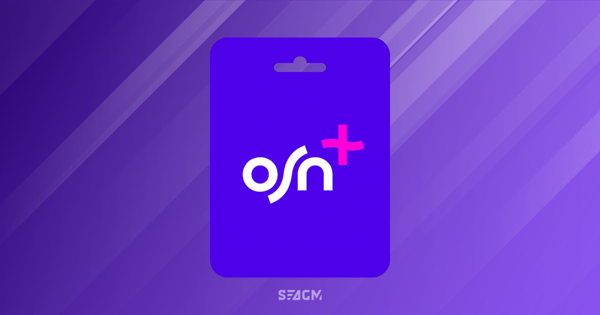 ซื้อ OSN+ Subscription (DZ) ออนไลน์ในราคาแสนถูก - SEAGM