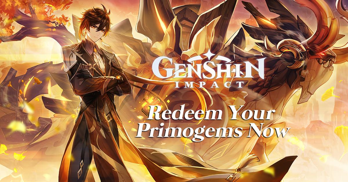 Genshin Impact 1 5 Primogems Giveaway Seagm