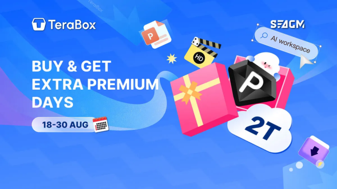 TeraBox Premium: Get More Time, More Storage, More Convenience!