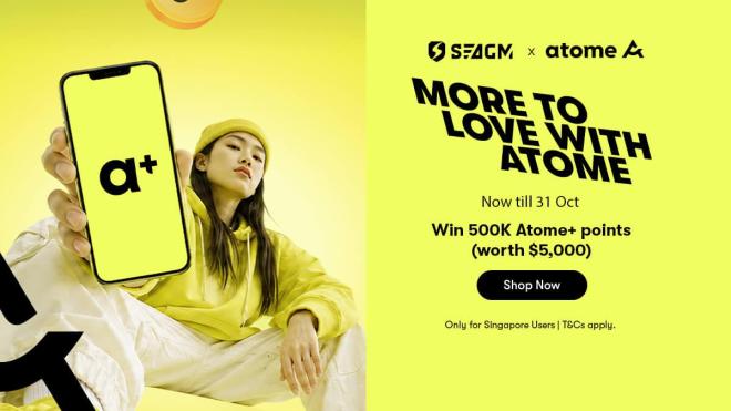 More To Love with Atome: Win 500K Atome+ Points Worth $5,000