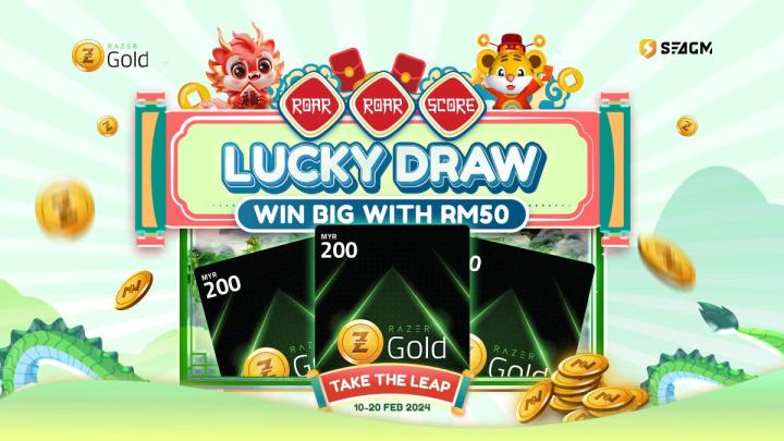 SEAGM x Razer Gold’s CNY Lucky Draw Event