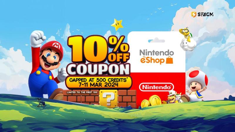 Unlock Mario Day Magic | Get 10% Off Coupon on Nintendo Gift Cards!