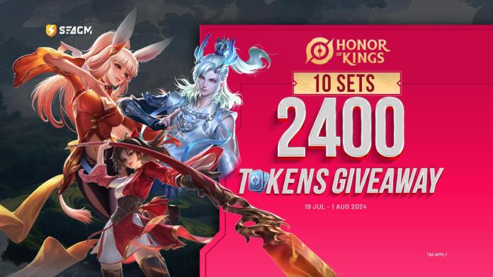 Honor of Kings 24,000 Tokens Giveaway!
