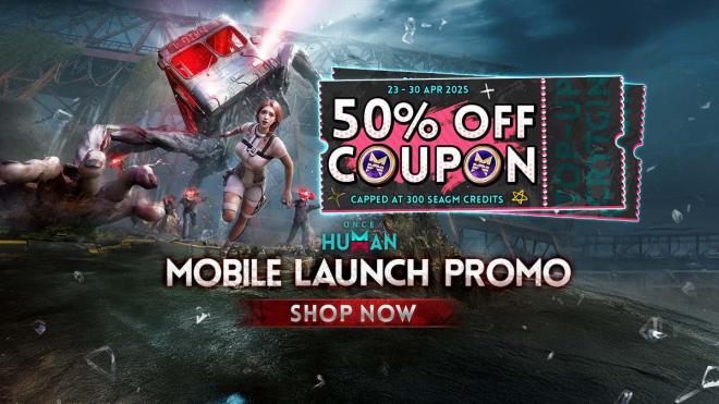 Enjoy 50% off Crystgin with Once Human Mobile Launch!