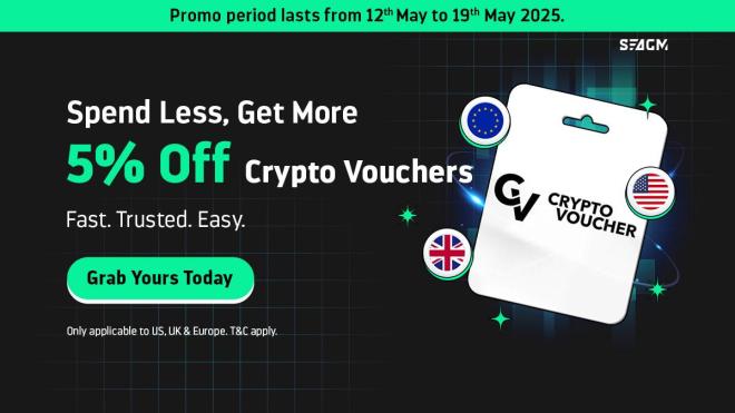 Spend Less, Get More on Crypto Voucher!