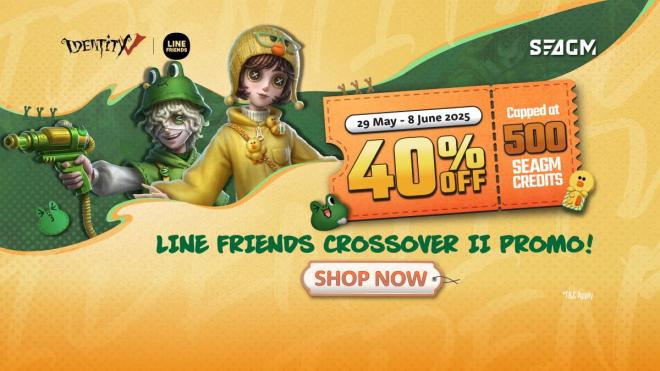 Enjoy 40% off Echoes with Identity V LINE FRIENDS Crossover II !