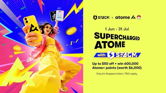 Enjoy More Savings on SEAGM with Atome’s Supercharged Campaign!