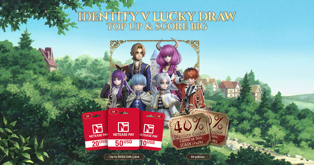Identity V x Frieren: Beyond Journey's End Lucky Draw - SEAGM