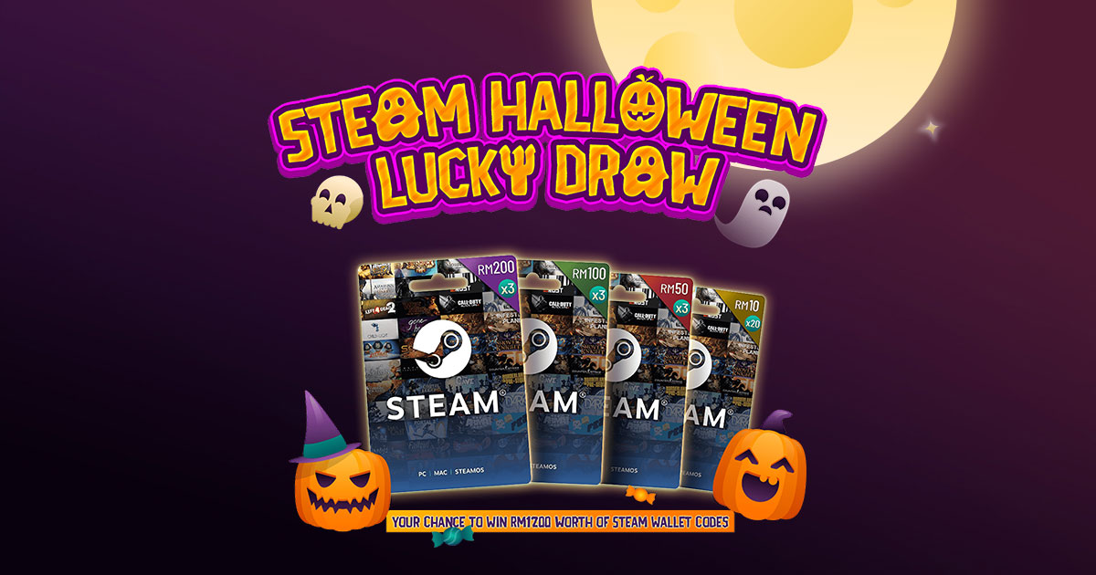 Steam Halloween Lucky Draw - SEAGM